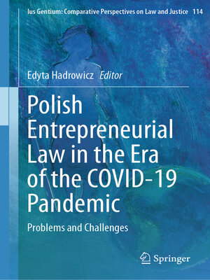 cover image of Polish Entrepreneurial Law in the Era of the COVID-19 Pandemic